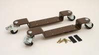 Upright piano cradle castors