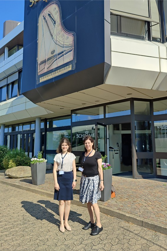 Outside Schimmel Factory