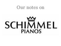 Schimmel Pianos Information