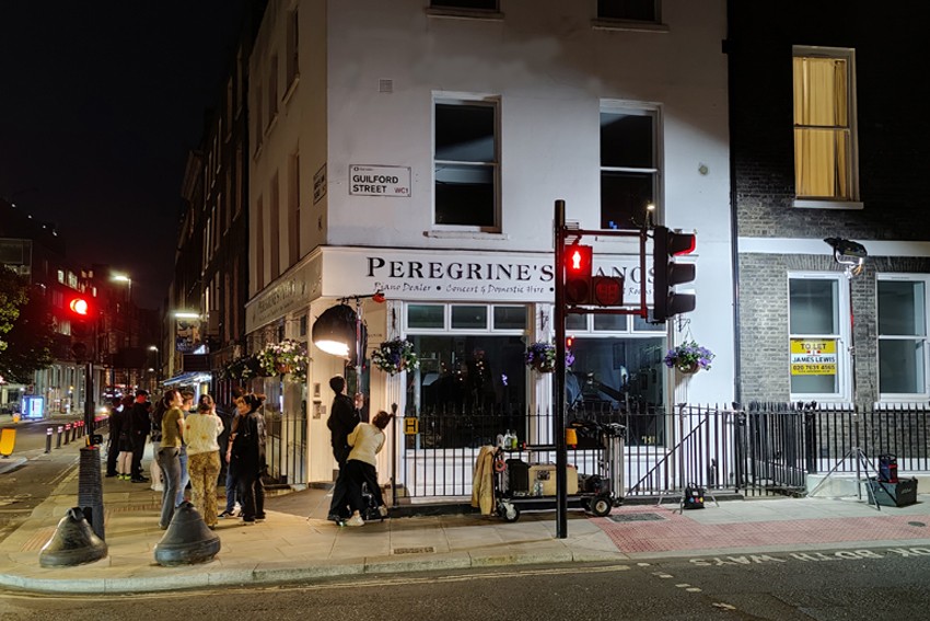 Peregrine's Pianos Filming