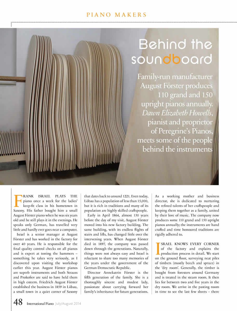 Behind the Soundboard p1 Behind the Soundboard p1