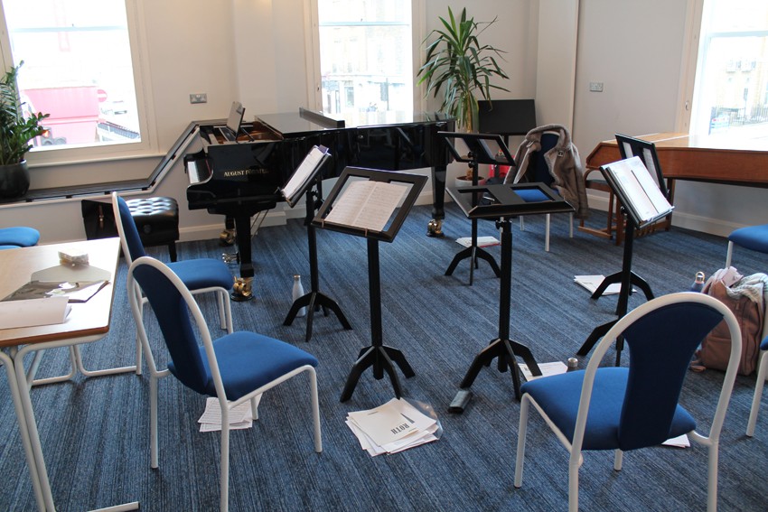 Veritas Consort Rehearsal