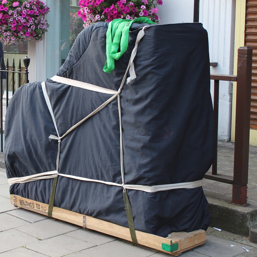 Moving a grand piano