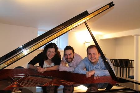 Looking through the piano